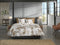 Heckettlane Juliette Dekbedovertrek - Lits-jumeaux - Katoen - 260x200-220cm - Natural