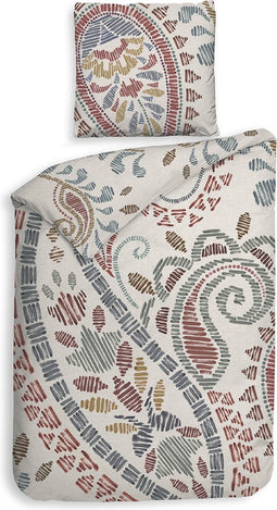 Heckettlane Kaylinn Dekbedovertrek - Eenpersoons - Katoen - 140x200-220cm - Multi