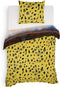 Heckettlane Kiko Dekbedovertrek - Lits-jumeaux - Katoensatijn - 240x200-220cm - Geel