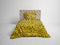 Heckettlane Kiko Dekbedovertrek - Lits-jumeaux - Katoensatijn - 240x200-220cm - Geel