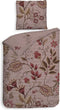 Heckettlane Kodi Dekbedovertrek - Eenpersoons - Katoen - 140x200-220cm - Rood