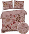 Heckettlane Kodi Dekbedovertrek - Eenpersoons - Katoen - 140x200-220cm - Rood