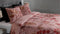 Heckettlane Kodi Dekbedovertrek - Lits-jumeaux - Katoen - 260x200-220cm - Rood