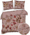 Heckettlane Kodi Dekbedovertrek - Lits-jumeaux - Katoen - 240x200-220cm - Rood