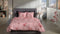 Heckettlane Kodi Dekbedovertrek - Lits-jumeaux - Katoen - 260x200-220cm - Rood