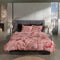 Heckettlane Kodi Dekbedovertrek - Lits-jumeaux - Katoen - 240x200-220cm - Rood