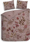 Heckettlane Kodi Dekbedovertrek - Lits-jumeaux - Katoen - 260x200-220cm - Rood