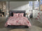 Heckettlane Kodi Dekbedovertrek - Lits-jumeaux - Katoen - 260x200-220cm - Rood