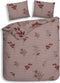 Heckettlane Kodi Dekbedovertrek - Tweepersoons - Katoen - 200x200-220cm - Rood