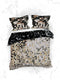 Heckettlane Konna Dekbedovertrek - Lits-jumeaux - Katoensatijn - 260x200-220cm - Zwart