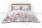 Heckettlane Kos Dekbedovertrek - Lits-jumeaux - Katoensatijn - 260x200-220cm - Natural