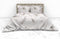 Heckettlane Kos Dekbedovertrek - Lits-jumeaux - Katoensatijn - 240x200-220cm - Natural