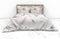 Heckettlane Kos Dekbedovertrek - Lits-jumeaux - Katoensatijn - 260x200-220cm - Natural