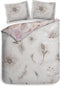 Heckettlane Kos Dekbedovertrek - Lits-jumeaux - Katoensatijn - 260x200-220cm - Natural