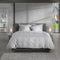 Heckettlane Lacey Dekbedovertrek - Eenpersoons - Katoen - 140x200-220cm - Grijs
