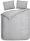 Heckettlane Lacey Dekbedovertrek - Lits-jumeaux - Katoen - 240x200-220cm - Grijs