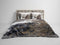 Heckettlane Laurien Dekbedovertrek - Eenpersoons - Katoen - 140x200-220cm - Grijs