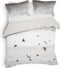Heckettlane Laurien Dekbedovertrek - Tweepersoons - Katoen - 200x200-220cm - Grijs