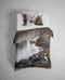 Heckettlane Laurien Dekbedovertrek - Tweepersoons - Katoen - 200x200-220cm - Grijs