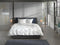 Heckettlane Leafy Dekbedovertrek - Lits-jumeaux - Katoen - 240x200-220cm - Wit