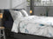 Heckettlane Leafy Dekbedovertrek - Lits-jumeaux - Katoen - 240x200-220cm - Wit