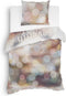 Heckettlane Lenny Dekbedovertrek - Eenpersoons - Katoensatijn - 140x200-220cm - Multi