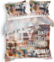 Heckettlane Lenny Dekbedovertrek - Eenpersoons - Katoensatijn - 140x200-220cm - Multi