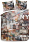 Heckettlane Lenny Dekbedovertrek - Lits-jumeaux - Katoensatijn - 240x200-220cm - Multi