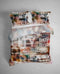 Heckettlane Lenny Dekbedovertrek - Tweepersoons - Katoensatijn - 200x200-220cm - Multi