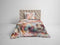 Heckettlane Lenny Dekbedovertrek - Tweepersoons - Katoensatijn - 200x200-220cm - Multi