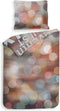 Heckettlane Lenny Dekbedovertrek - Tweepersoons - Katoensatijn - 200x200-220cm - Multi