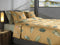 Heckettlane Lilie Dekbedovertrek - 100% Katoen-Satijn - 200x220-NL-BE - Geel