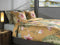 Heckettlane Lilie Dekbedovertrek - 100% Katoen-Satijn - 200x220-NL-BE - Geel