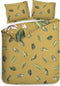 Heckettlane Lilie Dekbedovertrek - 100% Katoen-Satijn - 240x220 - Geel