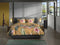 Heckettlane Lilie Dekbedovertrek - 100% Katoen-Satijn - 260x220 - Geel