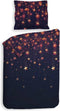 Heckettlane Lilou - Flanel - Dekbedovertrek - Eenpersoons - 140x200/220 cm - Night Purple