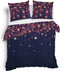 Heckettlane Lilou - Flanel - Dekbedovertrek - Eenpersoons - 140x200/220 cm - Night Purple