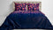 Heckettlane Lilou - Flanel - Dekbedovertrek - Lits-jumeaux - 260x200/220 cm - Night Purple