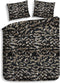 Heckettlane Lio Dekbedovertrek - Eenpersoons - Flanel - 140x200-220cm - Goud