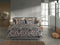 Heckettlane Lio Dekbedovertrek - Lits-jumeaux - Flanel - 240x200-220cm - Goud
