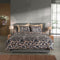 Heckettlane Lio Dekbedovertrek - Lits-jumeaux - Flanel - 260x200-220cm - Goud