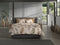 Heckettlane Listi Dekbedovertrek - Eenpersoons - Katoen - 140x200-220cm - Natural