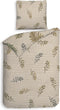 Heckettlane Listi Dekbedovertrek - Eenpersoons - Katoen - 140x200-220cm - Natural