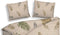 Heckettlane Listi Dekbedovertrek - Lits-jumeaux - Katoen - 260x200-220cm - Natural