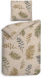 Heckettlane Listi Dekbedovertrek - Lits-jumeaux - Katoen - 260x200-220cm - Natural