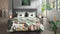 Heckettlane Livia Dekbedovertrek - Lits-jumeaux - Bamboe - 260x200-220cm - Groen