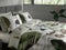 Heckettlane Livia Dekbedovertrek - Lits-jumeaux - Bamboe - 260x200-220cm - Groen