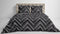 Heckettlane Loretta - Dekbedovertrek - Lits-jumeaux - 240x220 cm - Black
