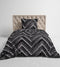 Heckettlane Loretta - Dekbedovertrek - Lits-jumeaux - 240x220 cm - Black