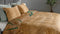 Heckettlane Luisa Dekbedovertrek - Eenpersoons - Bamboe - 140x200-220cm - Goud